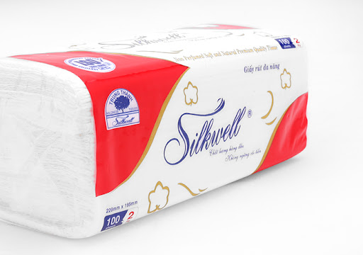 Khăn giấy rút đa năng 100 tờ silkwell