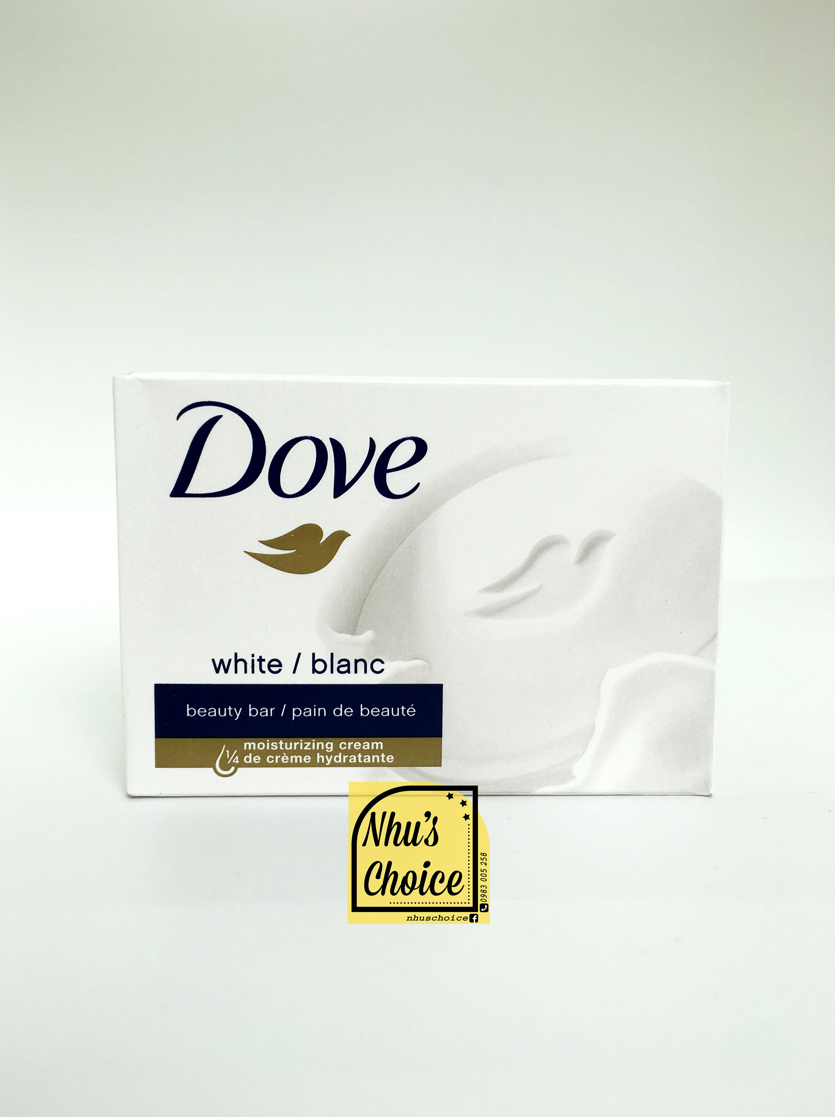 [HCM][Hàng Mỹ Nhus Choice] 2 cục Xà bông tắm Dove Beauty Bar Trắng sáng 3.75oz