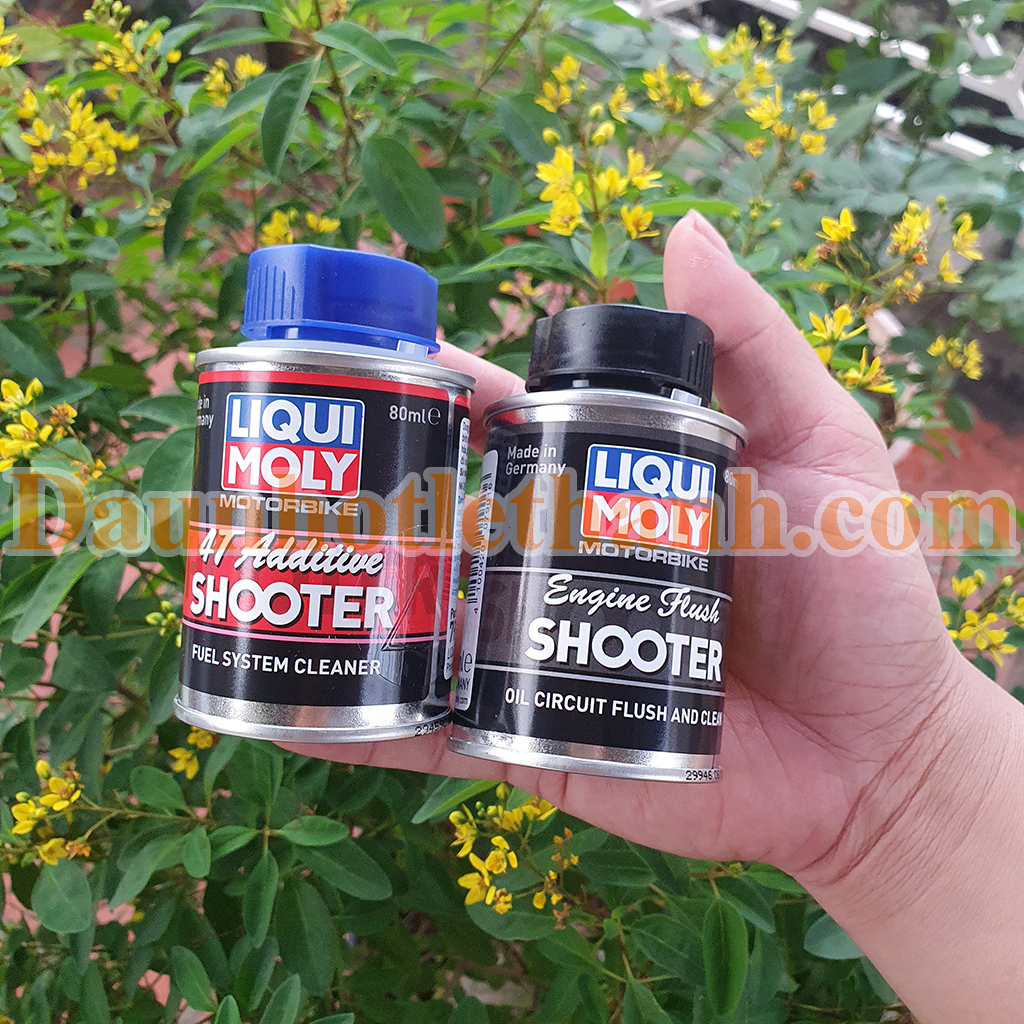 [HCM]Combo 2 Chai Phụ Gia Xúc Động Cơ Liqui Moly Đổ Vào Xăng + Nhớt