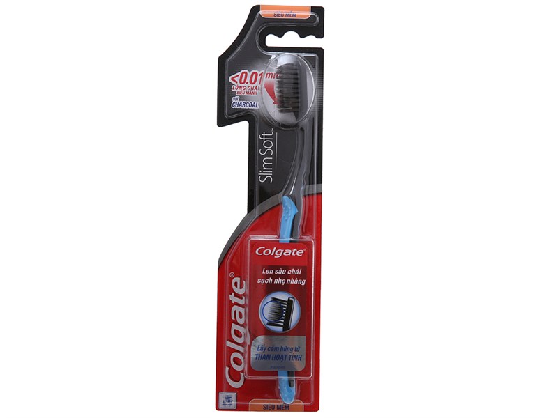 Bàn chải đánh răng Colgate Slimsoft Charcoal