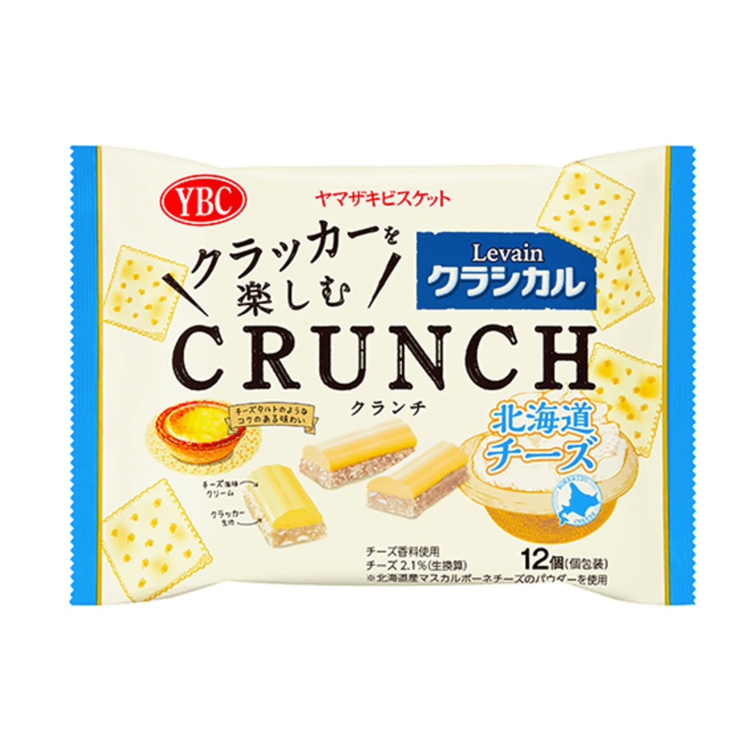 Bánh phủ phô mai YBC crunch