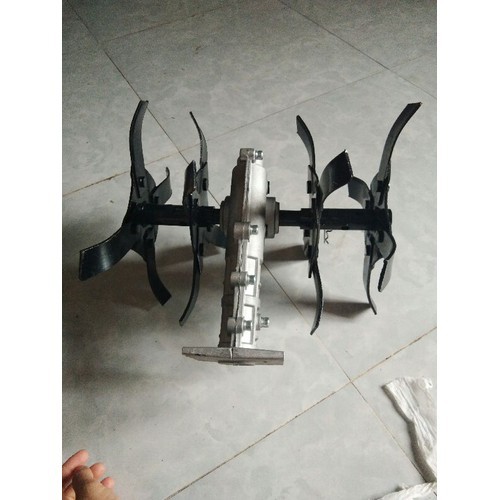 Đầu sới đất loại không bánh lồng - đầu sới đất lắp máy phát cỏ