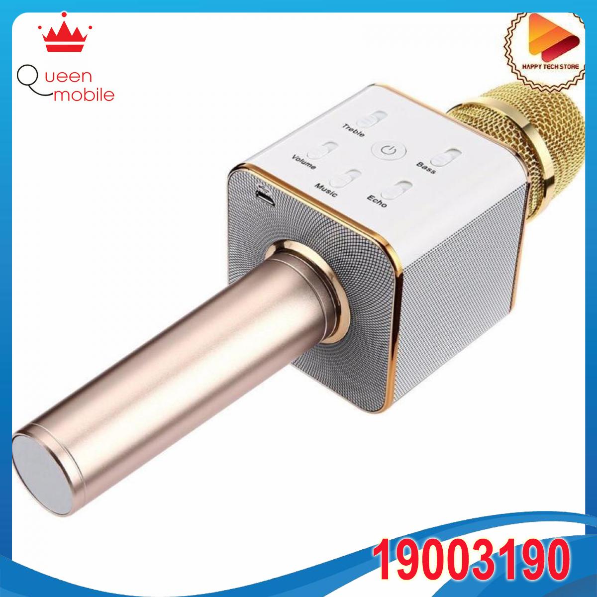 Micro hát karaoke kiêm loa bluetooth Q7 2017 new