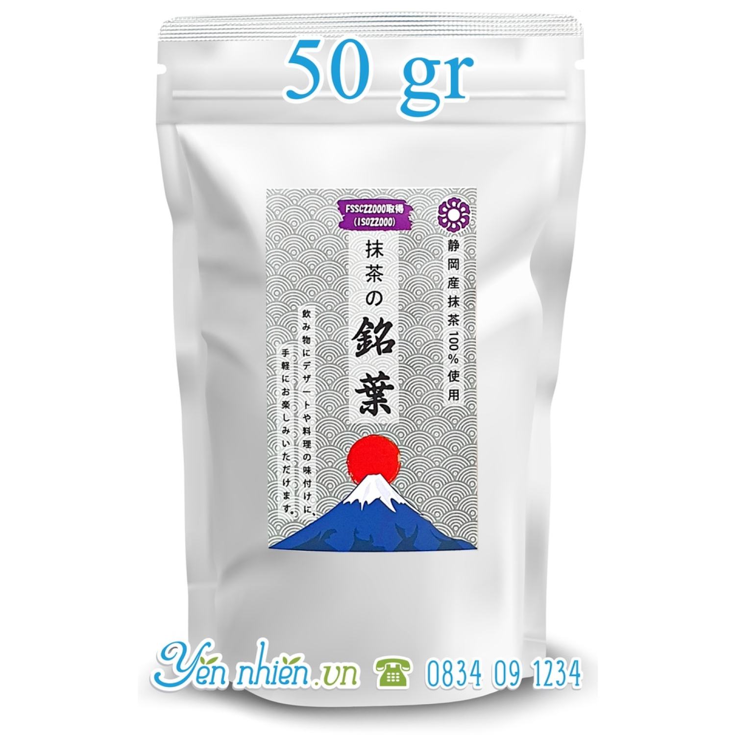 Bột trà xanh matcha meiyo nhật bản cao cấp fssc22000