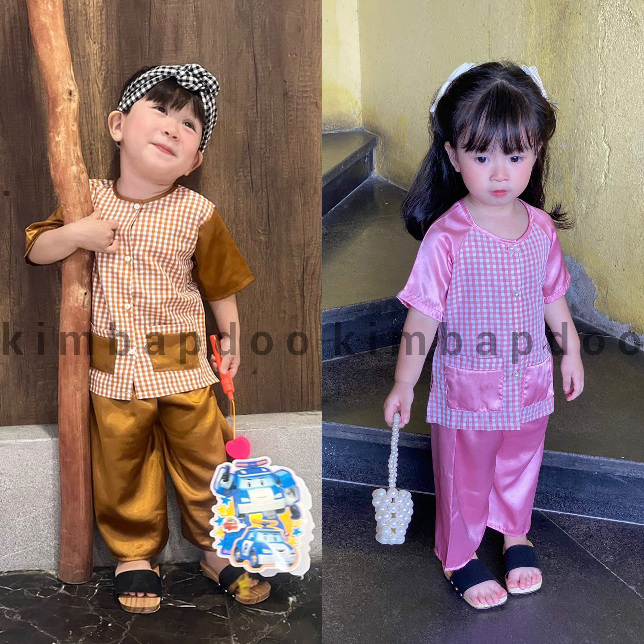 Bà ba cho bé - bà ba caro phú hộ cho bé đi chùa, đi chơi