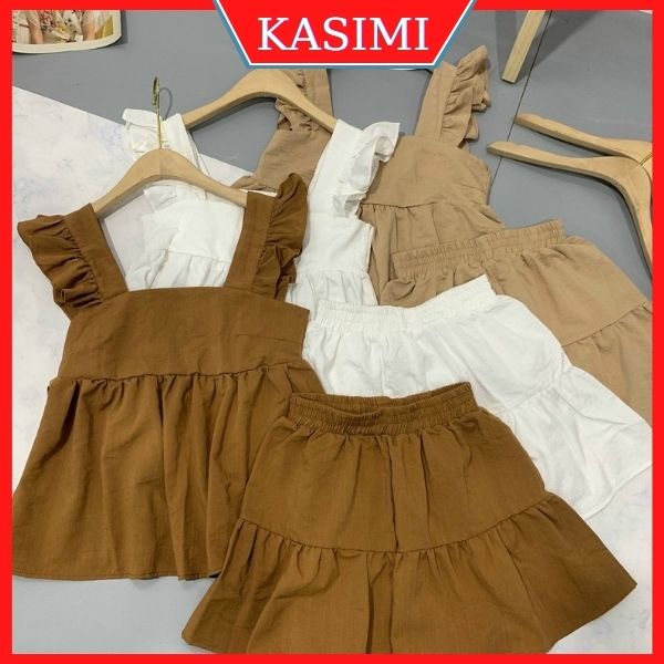 Bộ đồ nữ mặc ở nhà chất đẹp mát mẻ dễ chịu KASIMI - B387