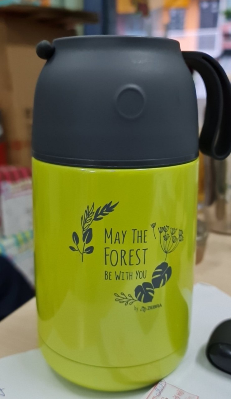 [HCM]Bình ủ cháo Inox Zebra 650 ml - 123006