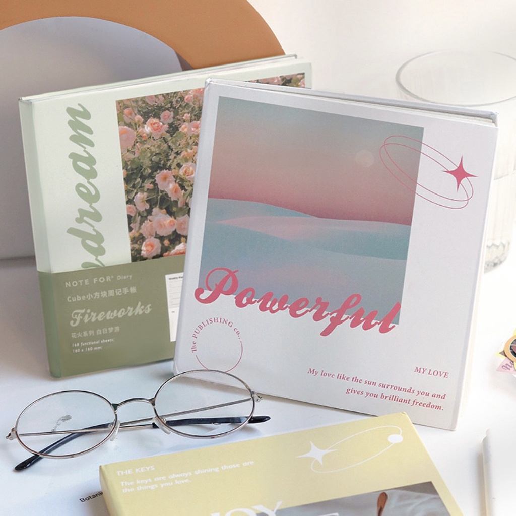 Sổ planner note for cube