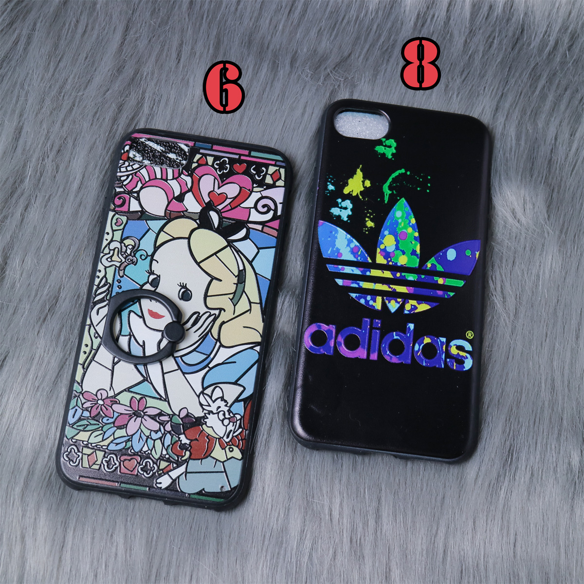 ỐP LƯNG DẺO CAO CẤP IPHONE 7 / 8 HÀNG CÔNG TY HOẠ TIẾT CARTOON SIÊU DỄ THƯƠNG, RẺ, BỀN, ĐẸP