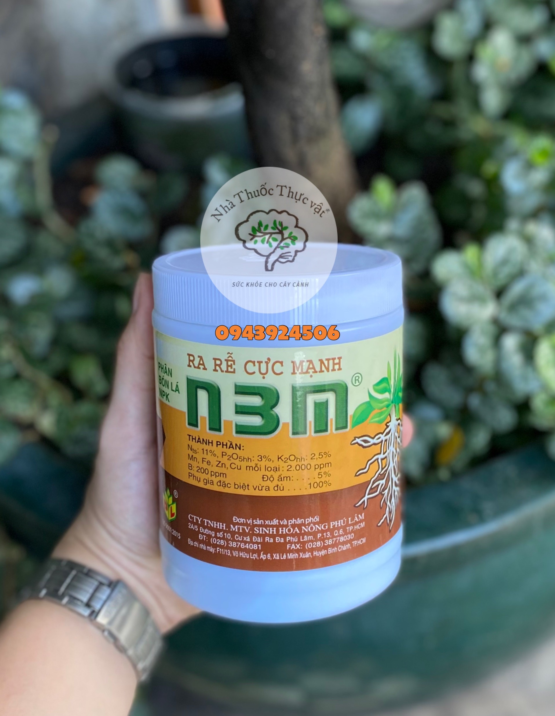 Phân bón lá kích rễ n3m ra rễ cực mạnh 500g