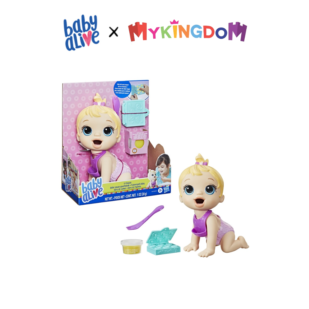 Đồ chơi baby alive búp bê bé lily tập ăn dặm phiên bản mới f2617