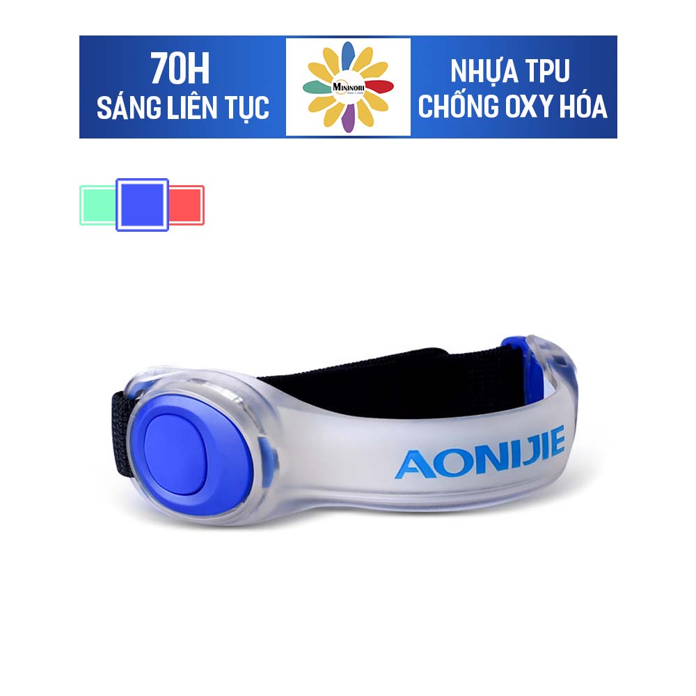 Đèn led đeo tay aonijie e4042 +tặng 2 cục pin 3v
