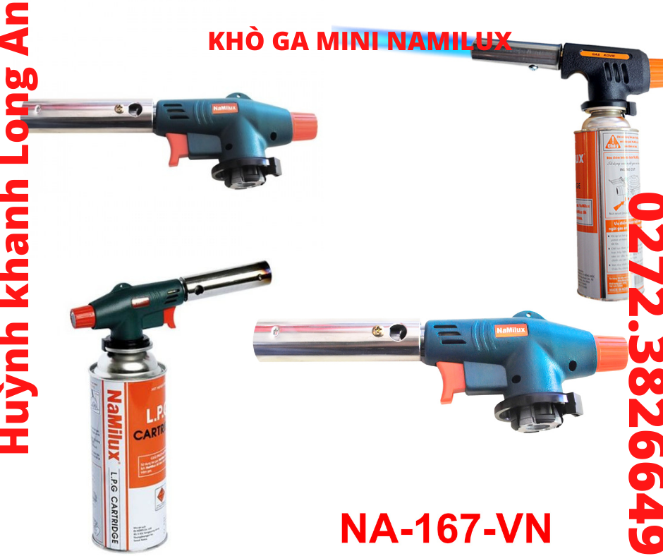 Khò ga mini namilux loại tốt bền đẹp hàng chất lượng