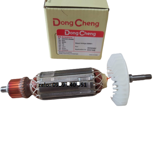 Rotor máy mài góc dongcheng thay thế cho máy mài makita 9556HN - hàng dây đồng chất lượng cao