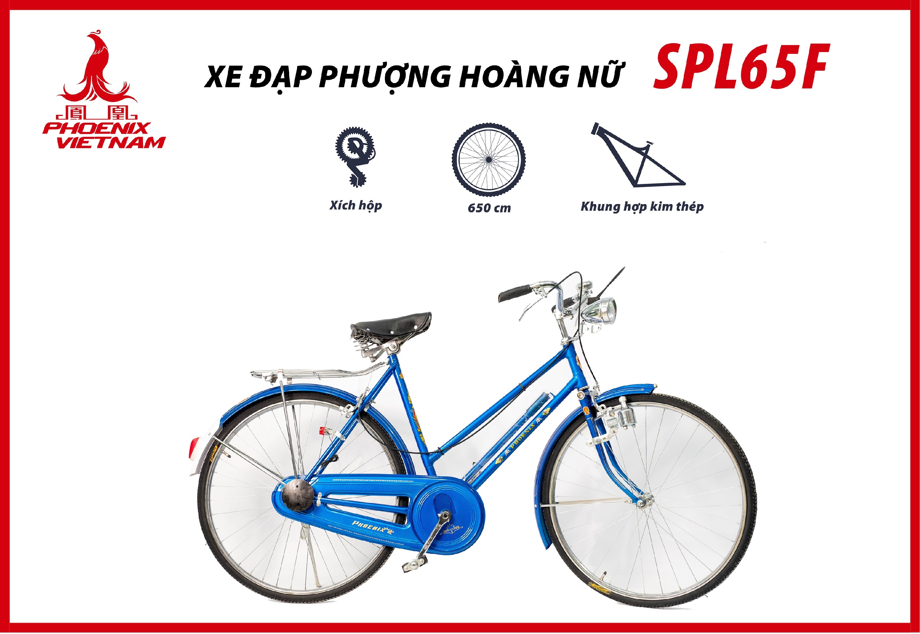 Lịch sử xe đạp Phượng Hoàng Xe đạp Phượng Hoàng là một loại xe đạp nổi  tiếng được tiêu thụ khắp Trung Quốc xuất khẩu sang rất nhiều quốc gia và  khu