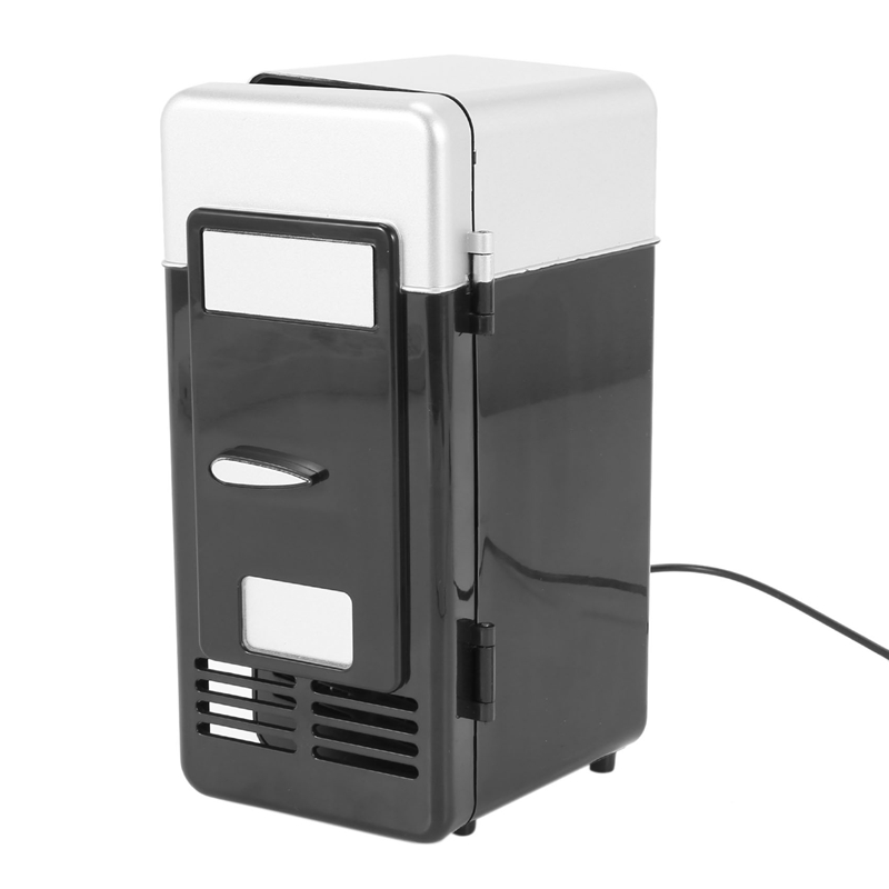 USB Mini Tủ lạnh lạnh thả shpping Tủ đông USB mini Tủ lạnh nhỏ xách tay Soda Mini tủ lạnh cho xe hơi