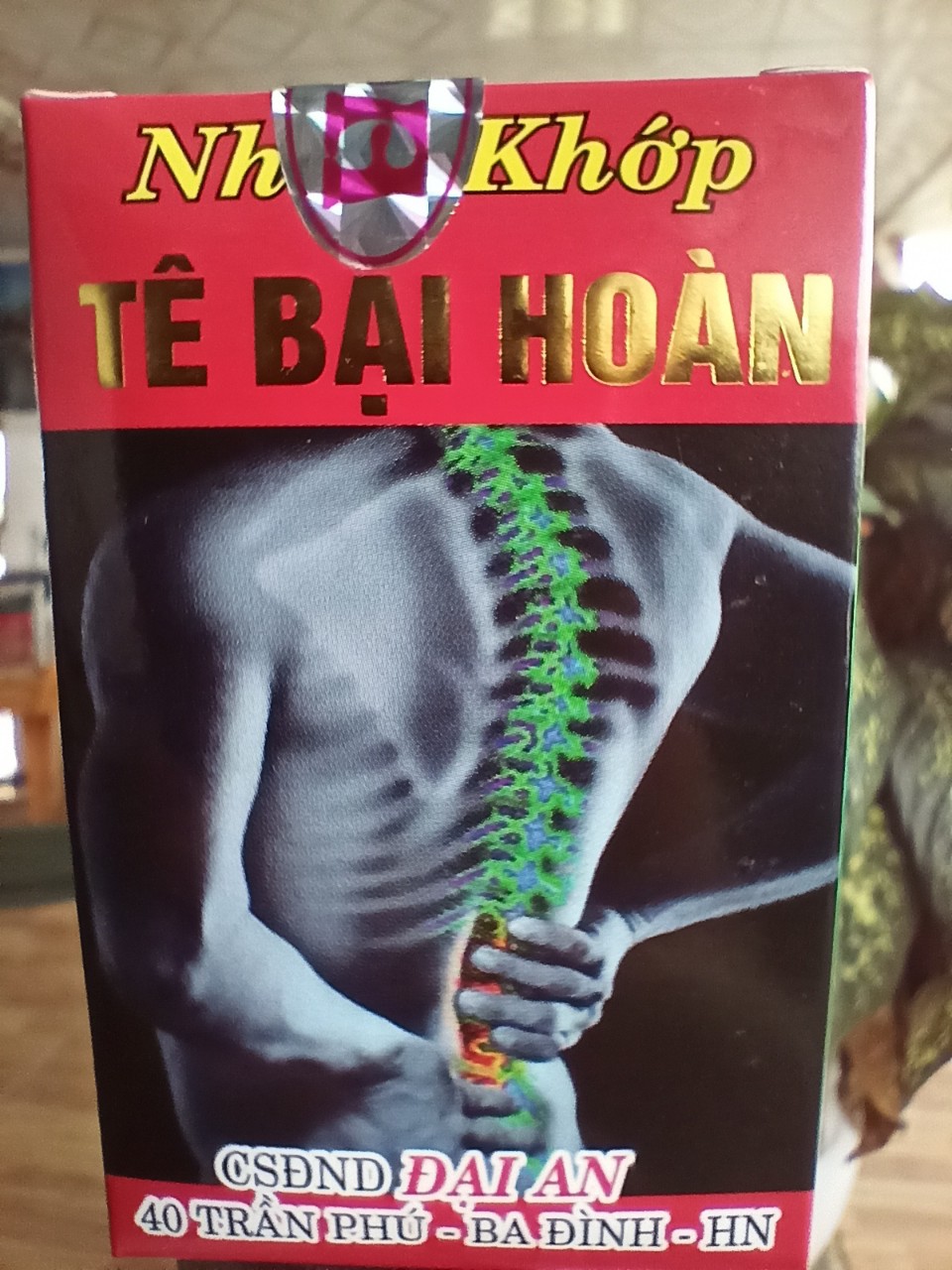 Nhức khớp Tê Bại Hoàn Lọ 40 viên