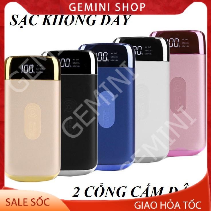 ❦☌❀ pin sạc dự phòng không dây 10000 mah