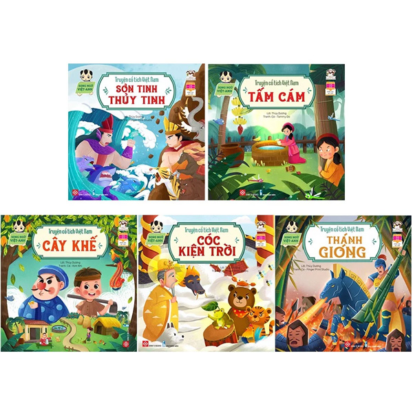 Bộ sách truyện cổ tích việt nam - bộ 5 cuốn phần 1