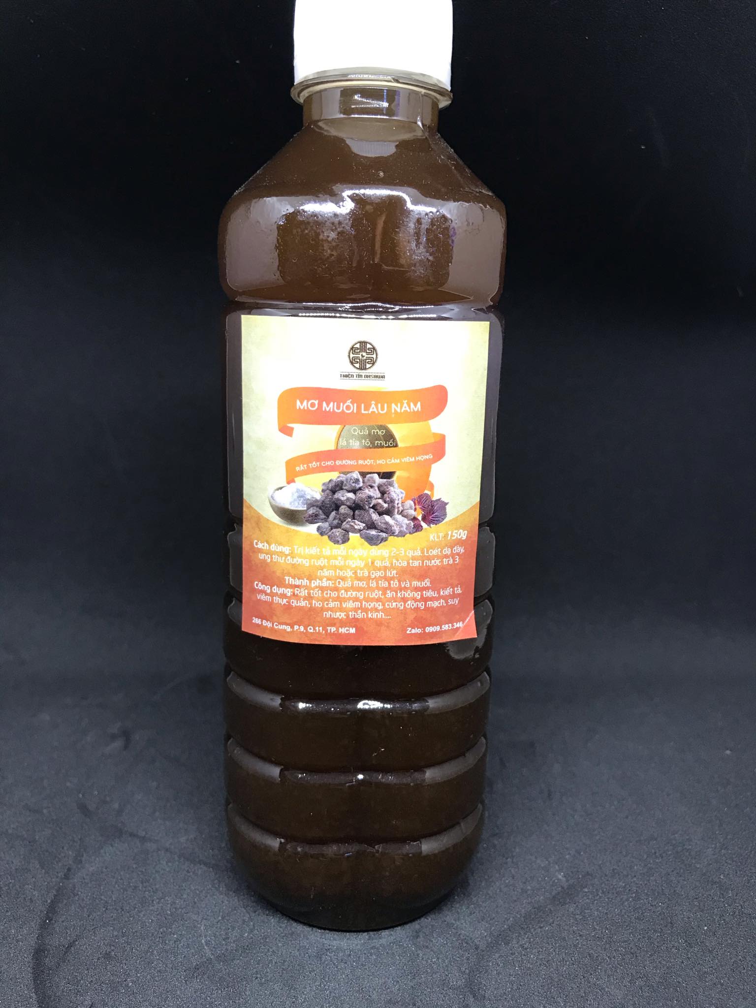 Nước mơ 3 năm nguyên chất chai 500ml