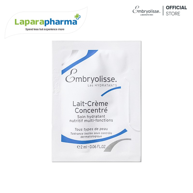 Sample - kem dưỡng ẩm embryolisse lait creme concentre 2ml