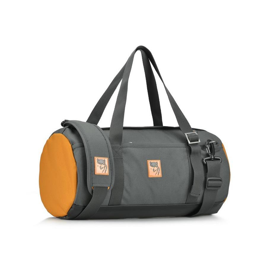 Túi Trống Tập Gym Thể Thao Cao Cấp Mikkor The Sporty Gymer-Graphite  Kích thước: 42 x 20 20 cm