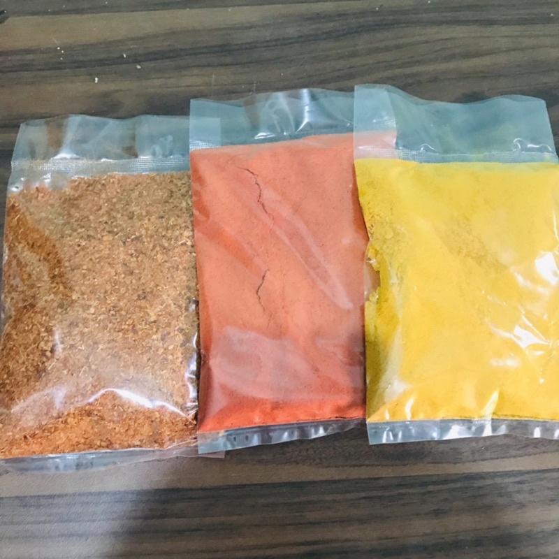 100g Bột điều đỏ/ Bột Nghệ/ Bột ớt ta làm Bò khô, ướp thịt 100gr