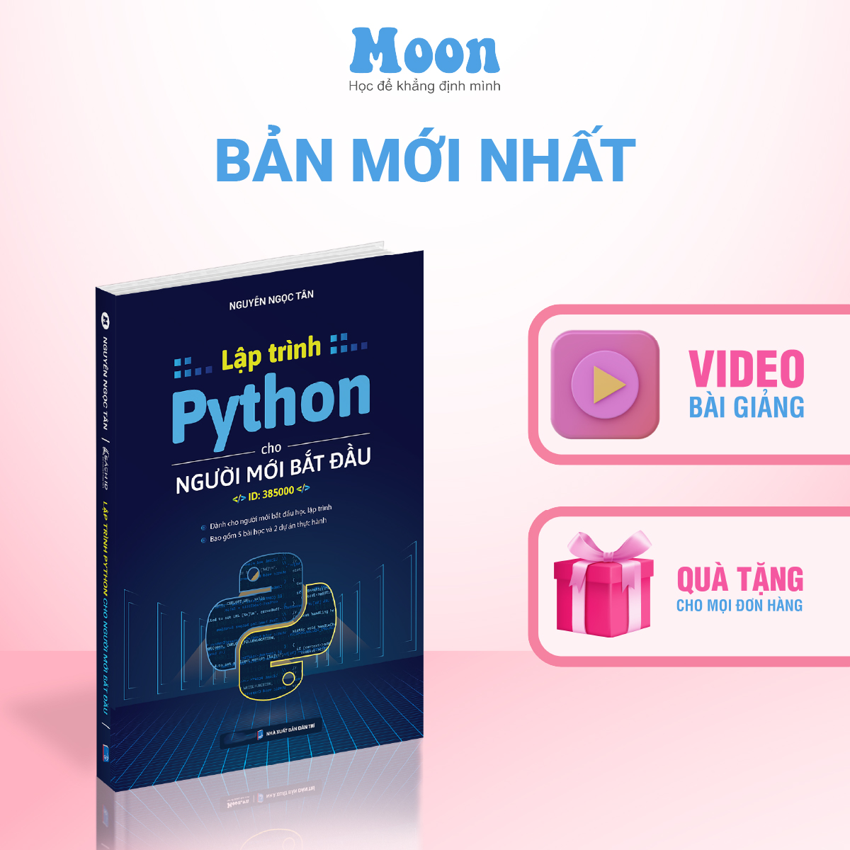 Sách - Lập trình Python cơ bản - dành cho người mới bắt đầu Moonbook
