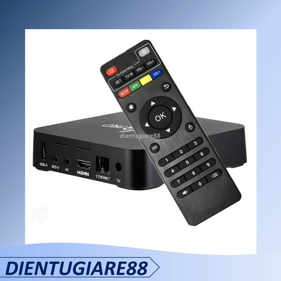 MXQ Pro Android TV Box 1GB 8GB 4K 5G Wifi Quad Core Smart TV Box (Bảo hành 6 tháng)