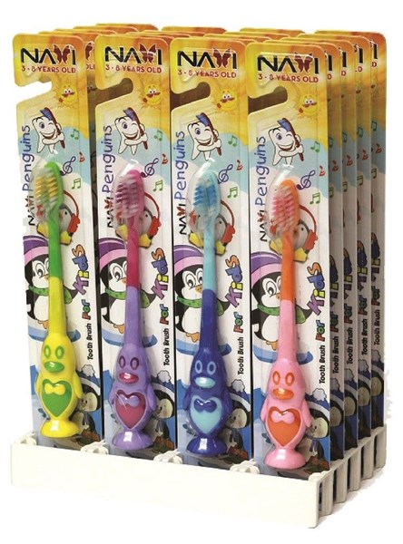 Bàn chải trẻ em Navi Penguins