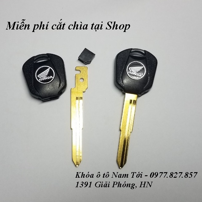 Phôi chìa khóa xe mô tô Honda Vtec, CB400....