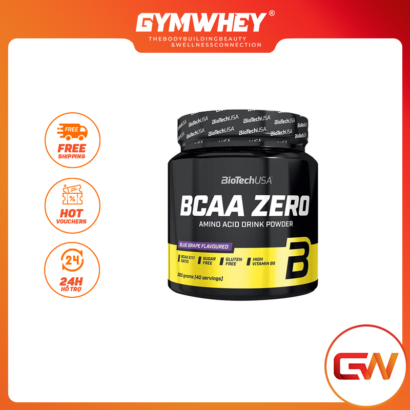 Biotech bcaa zero thực phẩm bổ sung phát triển cơ bắp, tăng hiệu suất tập luyện