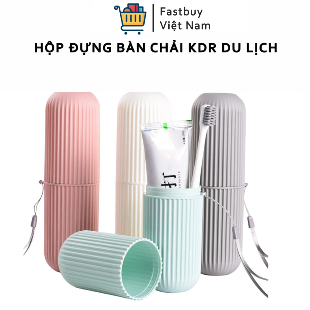 Hộp Đựng Bàn Chải Đánh Răng, Hộp Đựng Đồ Vệ Sinh Cá Nhân Du Lịch  2 in 1 Cực Kì Tiện Dụng