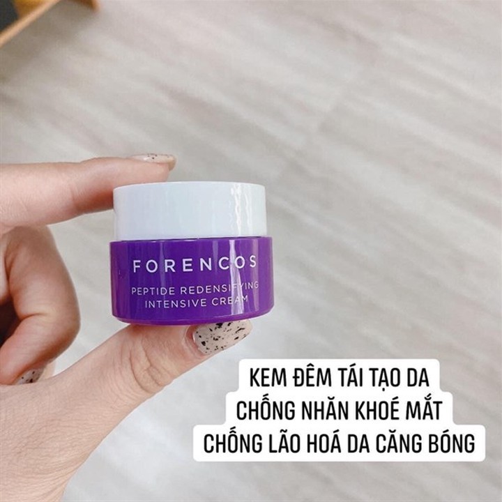 Kem Dưỡng Forencos tím mini ngăn ngừa lão hóa
