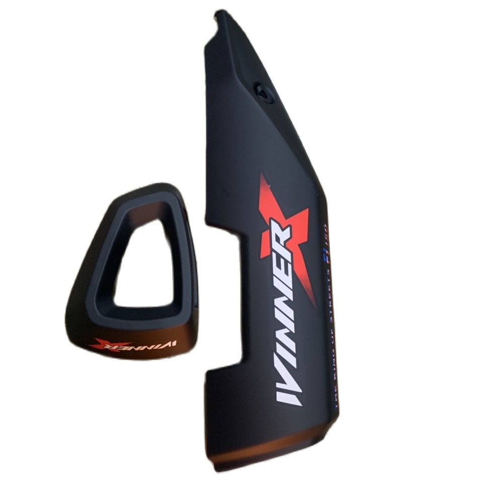 Ốp pô và chụp đích pô xe winner x màu đen nhám