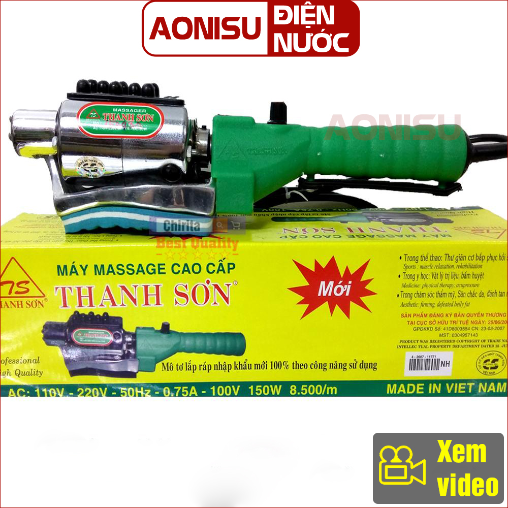 Máy Massage Cầm Tay Thanh Sơn Cao Cấp - Máy Mát Xa Cầm Tay, Máy Massage Đeo Tay, Máy Massage Toàn Thân, Máy Massage Cổ Vai Gáy AONISU