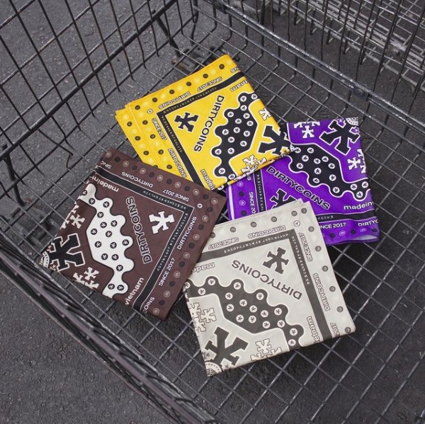 DirtyCoins Khăn Signature Pattern Bandana Pack