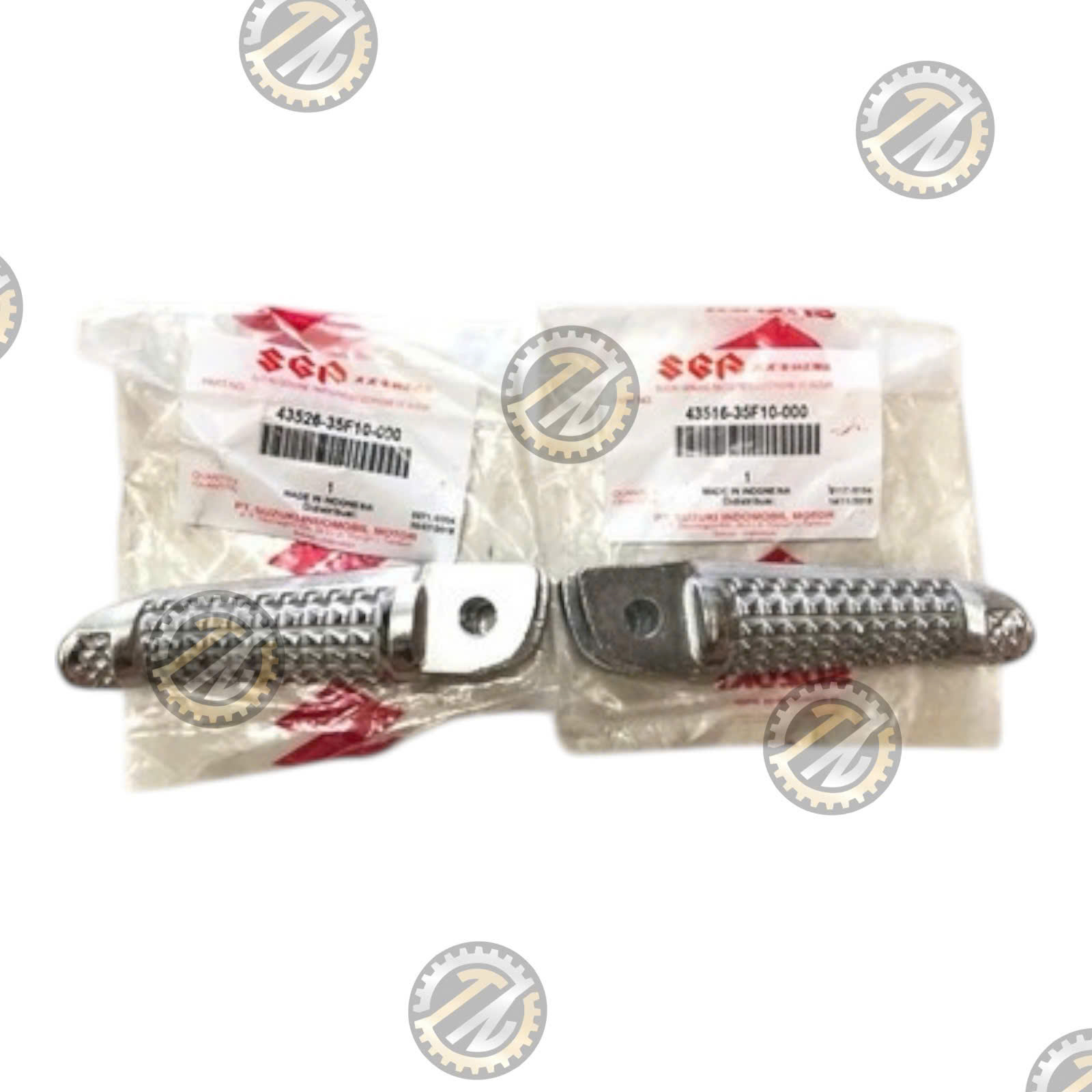 Gác chân nhôm trước xe Satria/ Raider fi hàng chính hãng