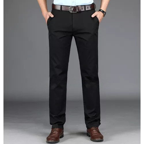 [HCM]Quần Kaki Nam Ống Suôn Chất Vải Mềm Không Nhăn Không Ra Màu BigSize