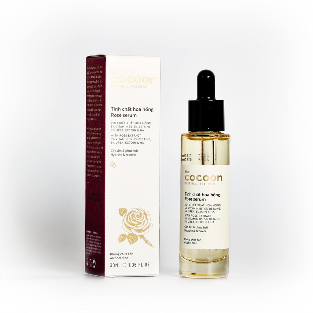 Serum Tinh Chất Hoa Hồng Cocoon Thuần Chay