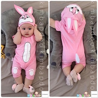 Body suit hình thú cho bé trai và bé gái
