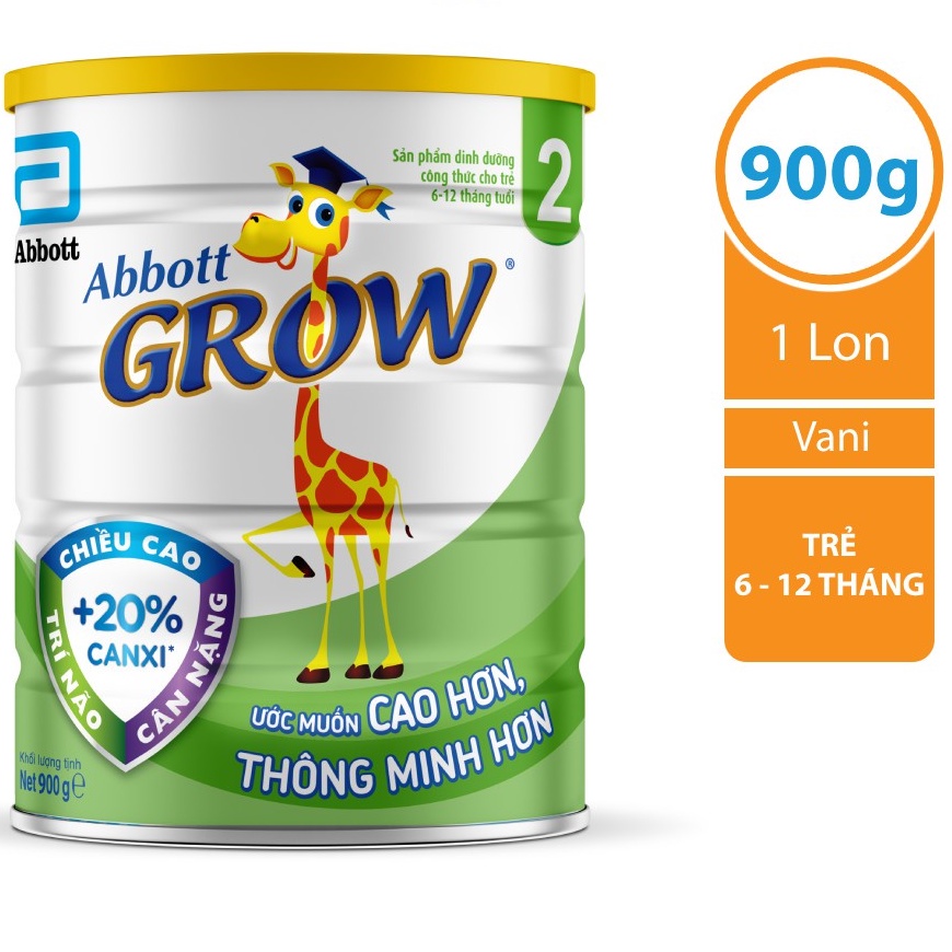 Sữa bột Abbott Grow 2 900g