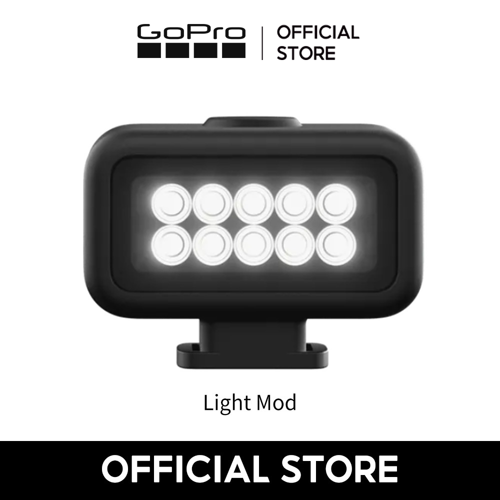  Đèn led GoPro Light Mod chống nước đến 33ft  10m  dành cho HERO13 12 11 10 9 Black 