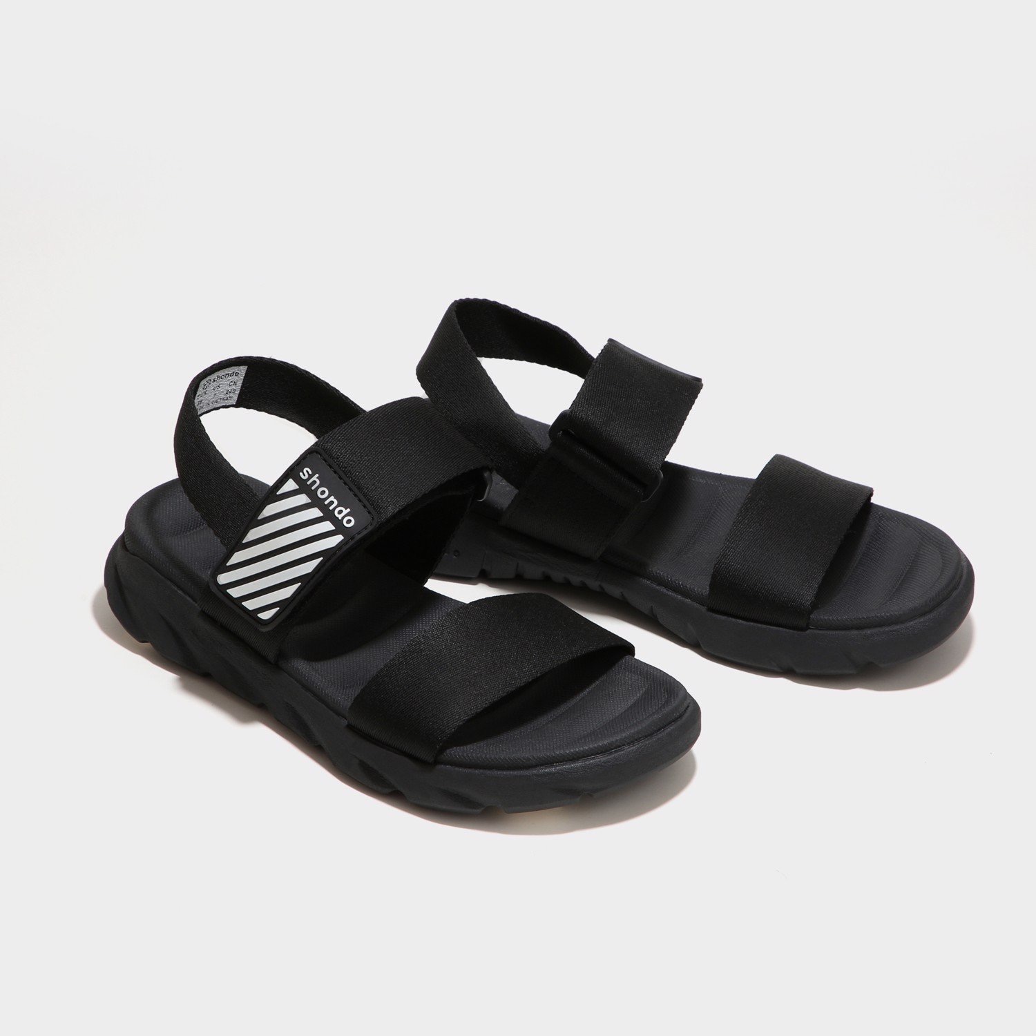 SANDAL SHONDO CHÍNH HÃNG F6N1010 ĐEN