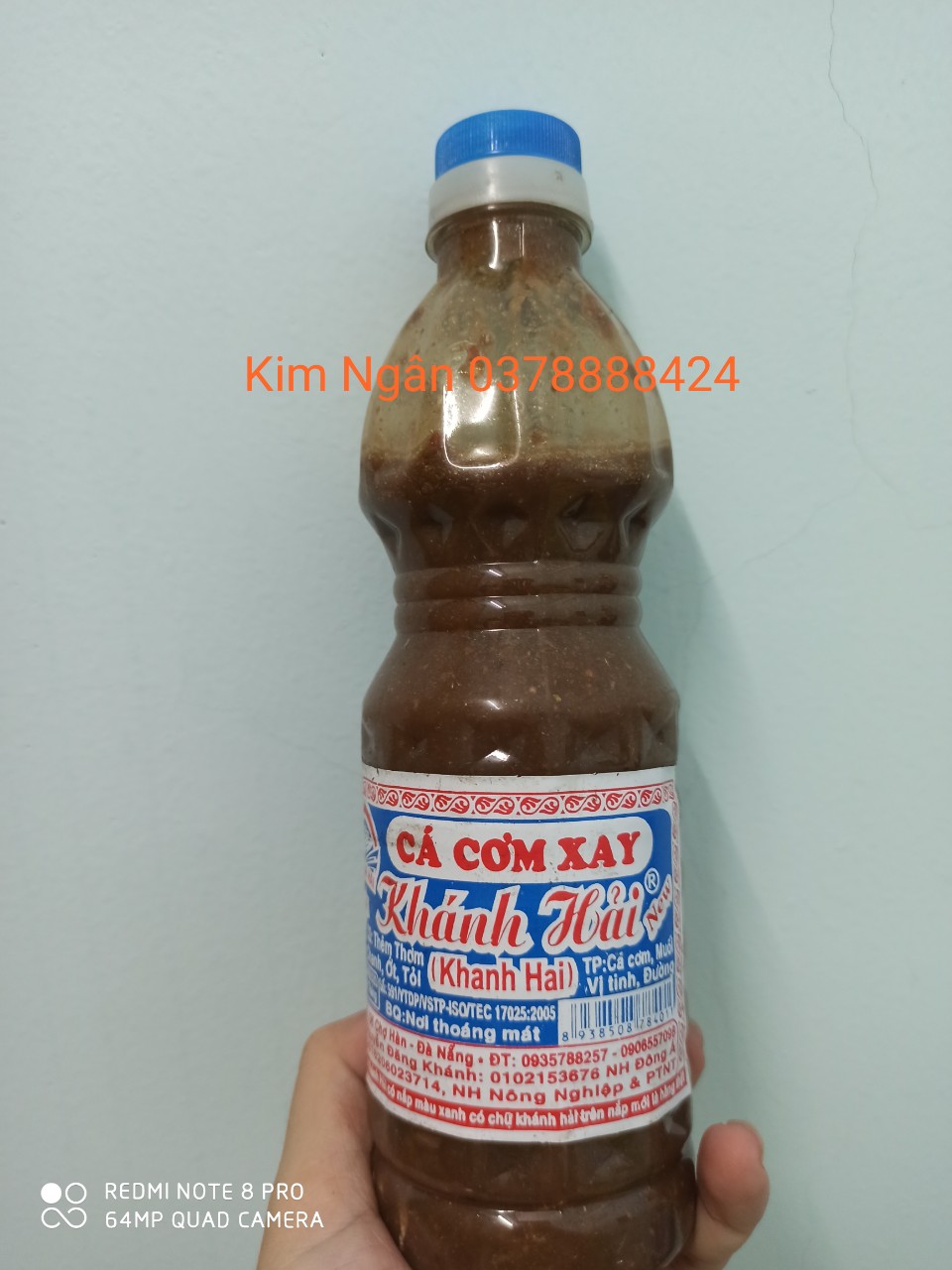 [HCM]Mắm cá cơm xay Khánh Hải.