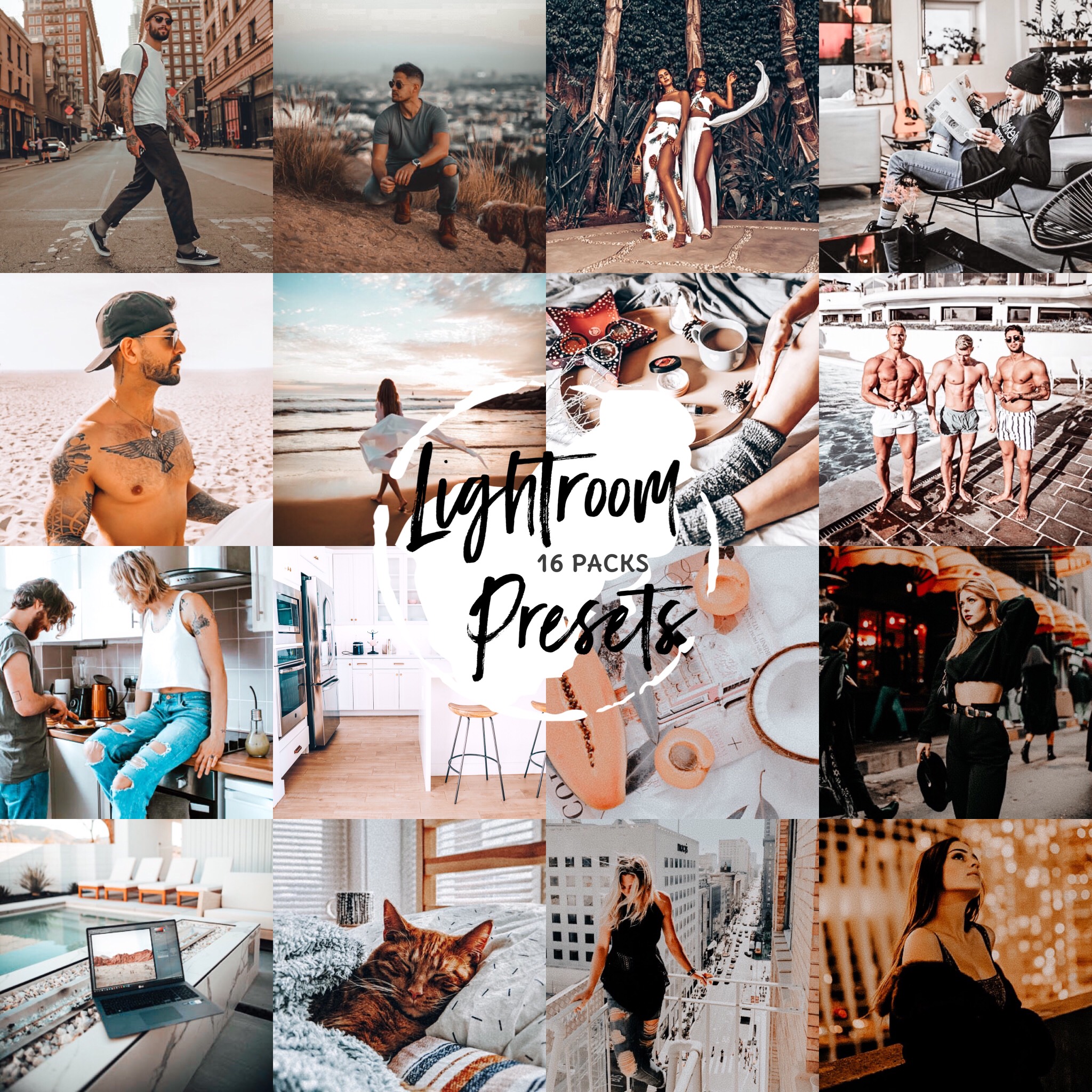 16 gói Preset Lightroom cho điện thoại - 78 Presets Lightroom / Mobile Lightroom Presets - LR2