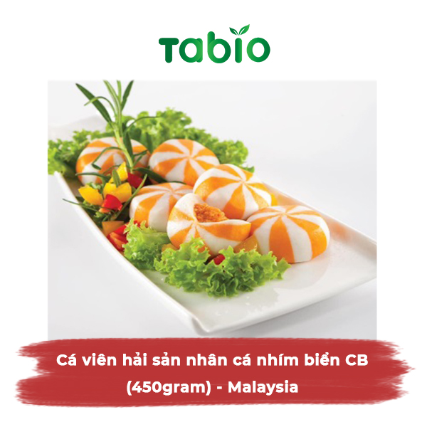 HCM - Cá viên hải sản nhân cá nhím biển CB (500gram) - Malaysia - TABIO