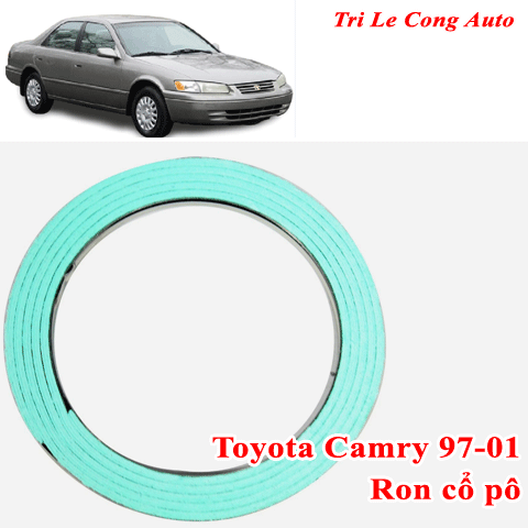 Toyota Camry 97-01 ron cổ pô tròn ống xả khói 2.2 máy v6 3.0 Toyota đời 98 99 2000 chịu nhiệt hình tròn 5s fe amiang 1mz