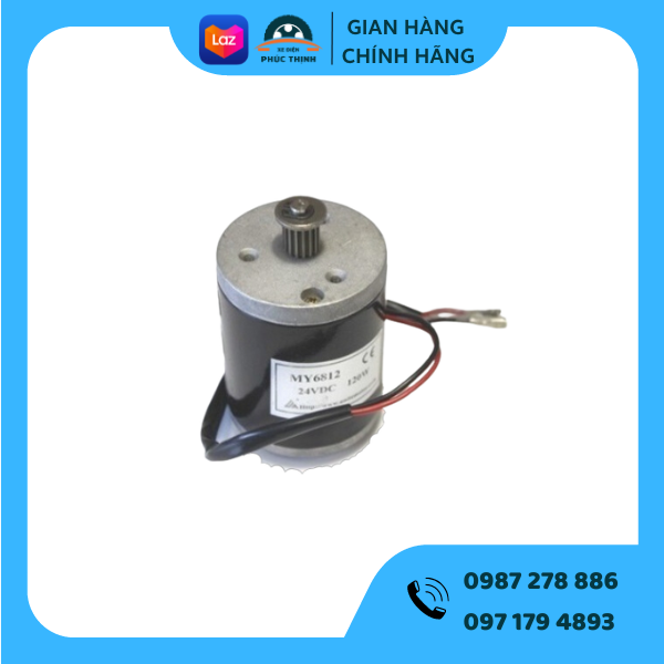 Động cơ chổi than 24v 120w my6812