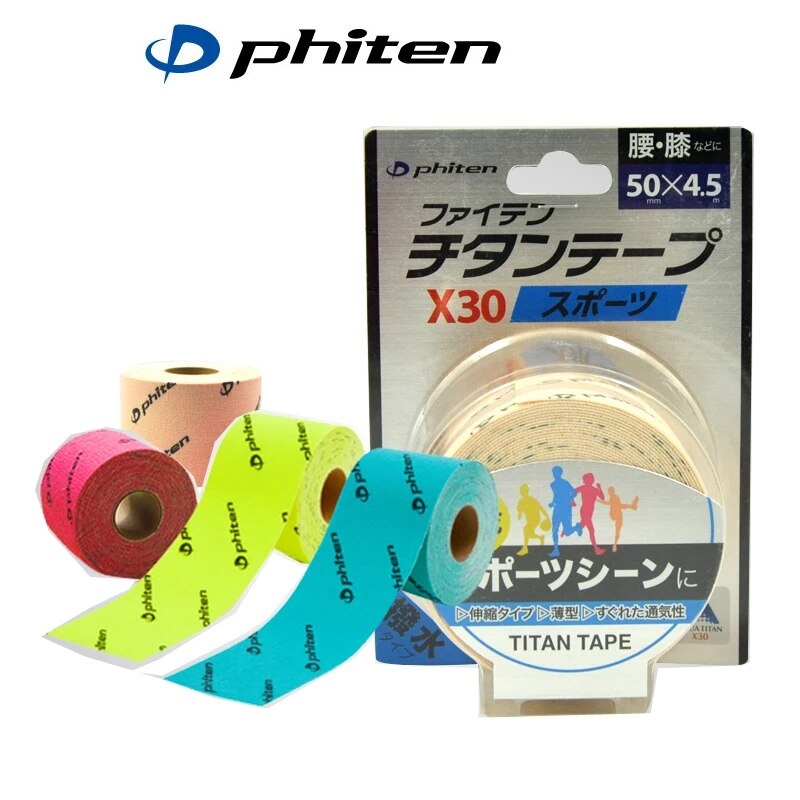 Băng dán cơ thể thao x30 phiten titanium x30 stretched sport pu754029/pu754129/pu754229/pu754329
